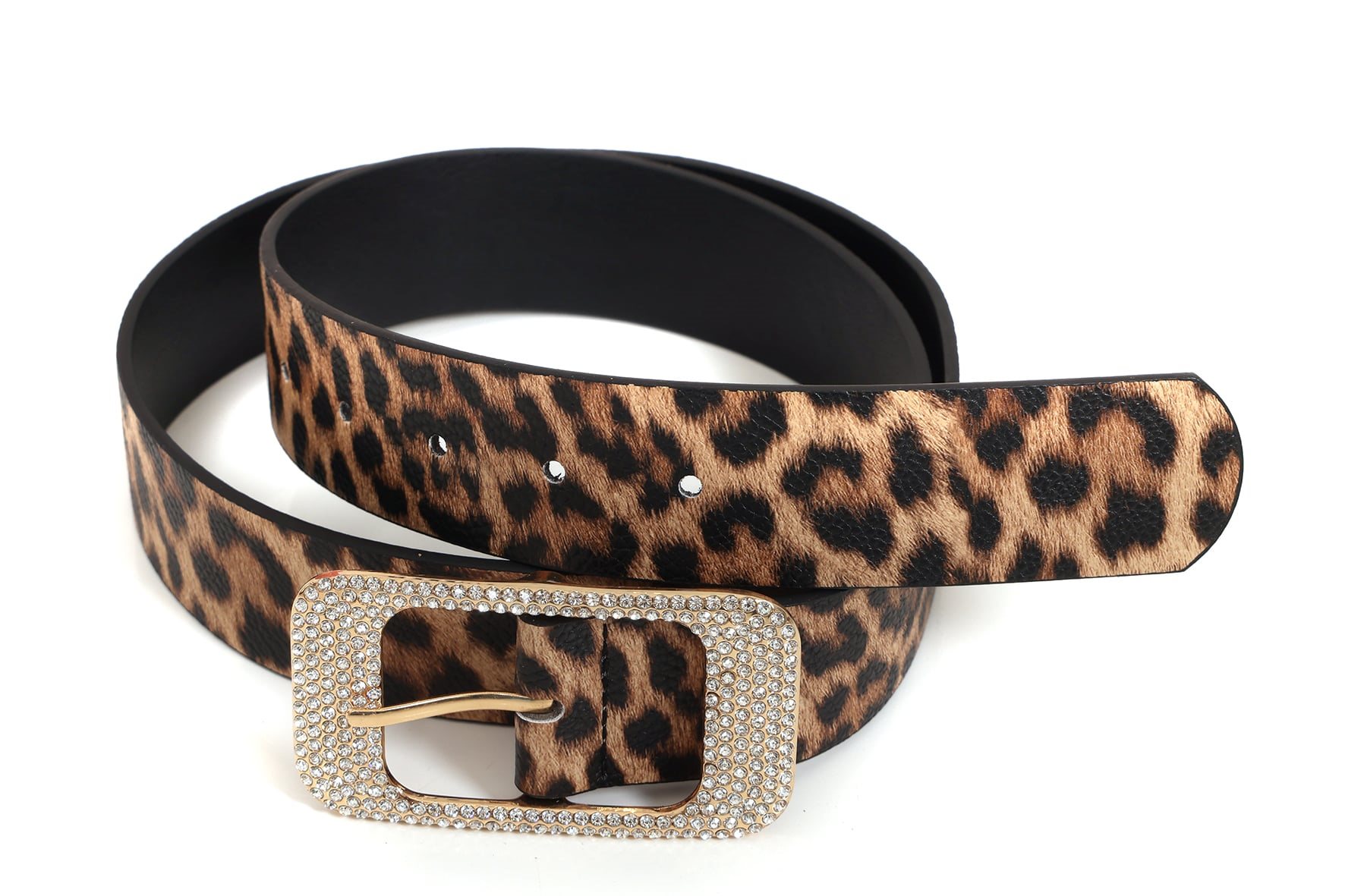 Panter riem strass