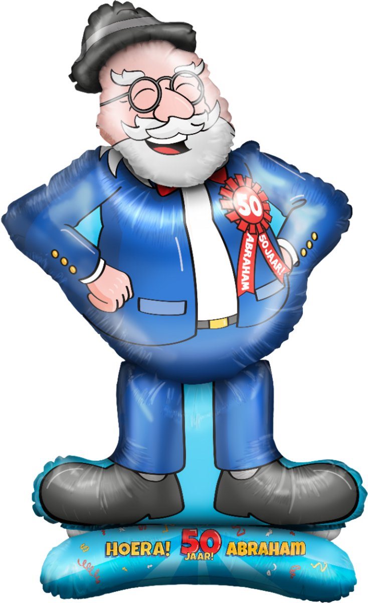 Folieballon pop Abraham