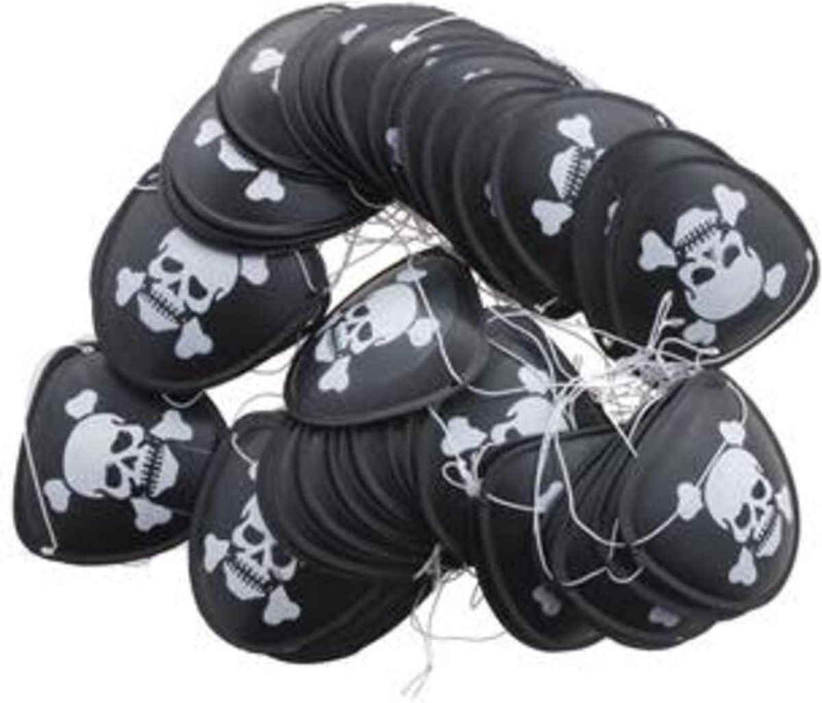 Piraten ooglapjes 50 stuks