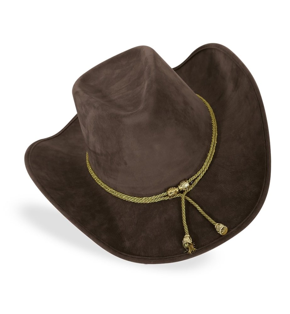 Cowboyhoed bruin 58cm