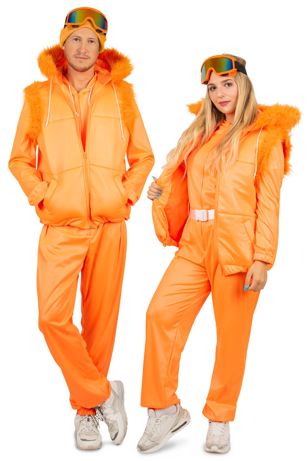 Bodywarmer neon oranje