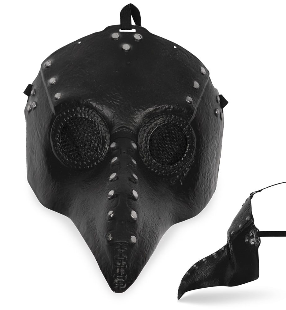 Zwarte plaag masker