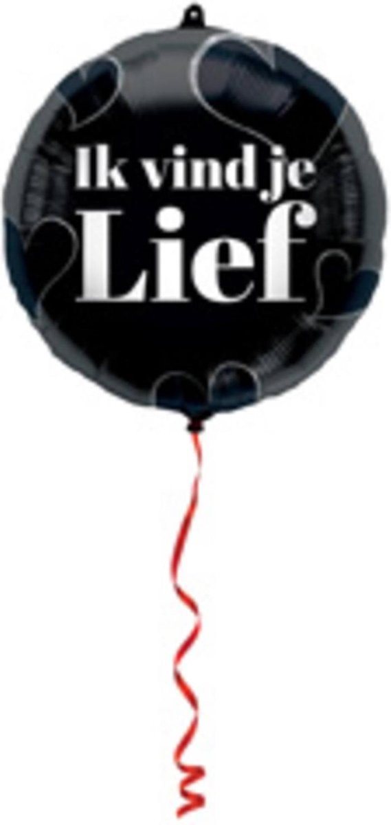Folieballon ik vind je lief