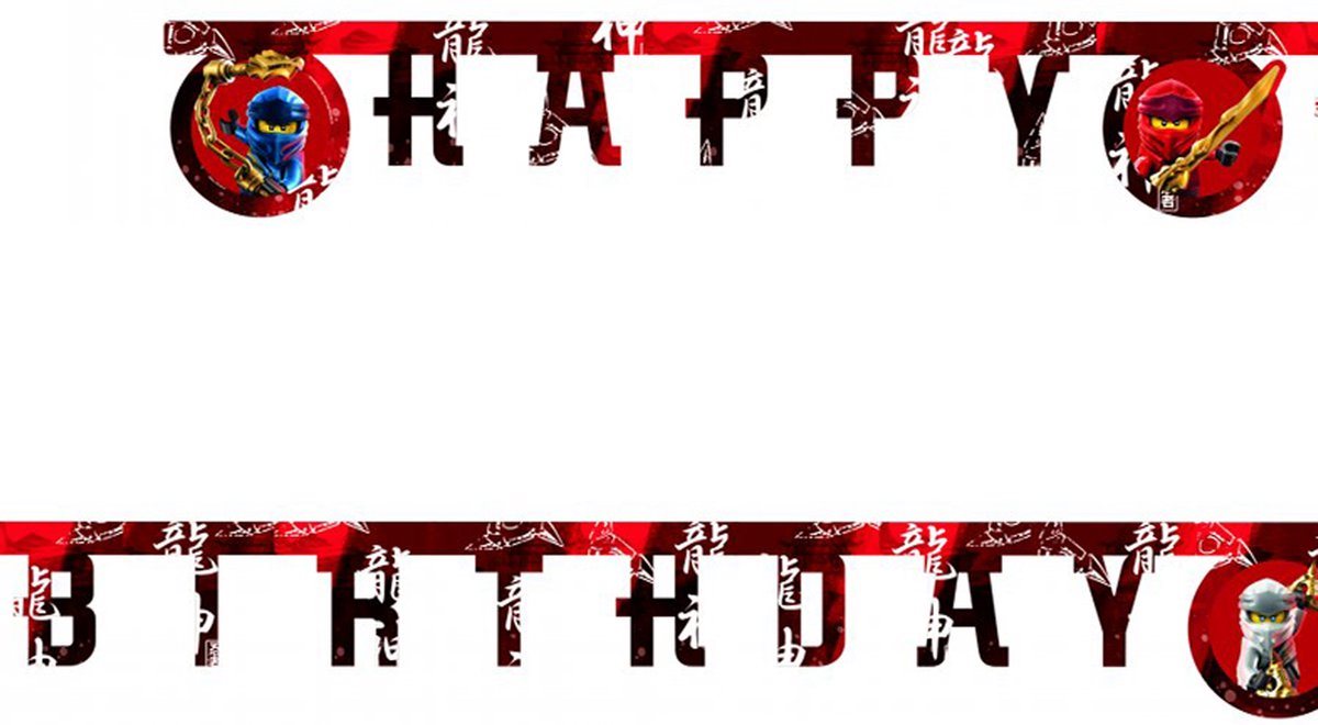 Ninjago letterslinger HBD