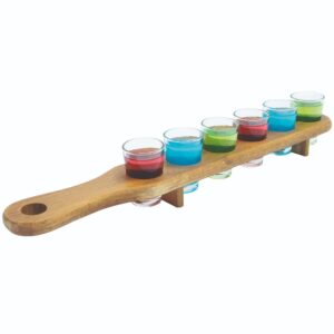 6 Shotglaasjes met tray