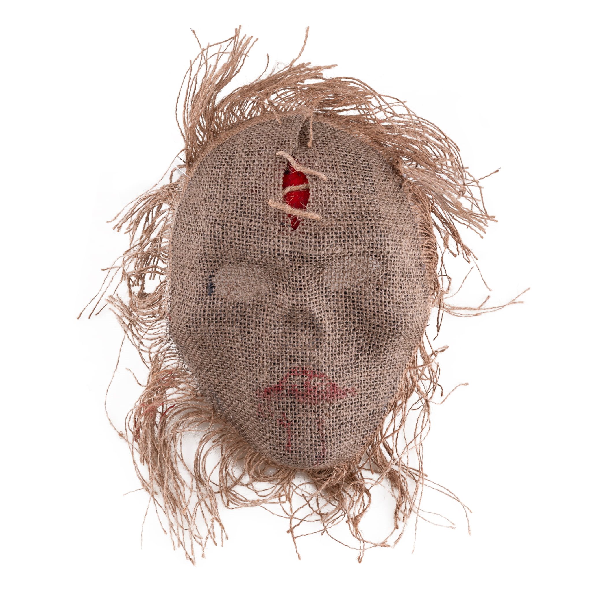 Masker doodskop met jute