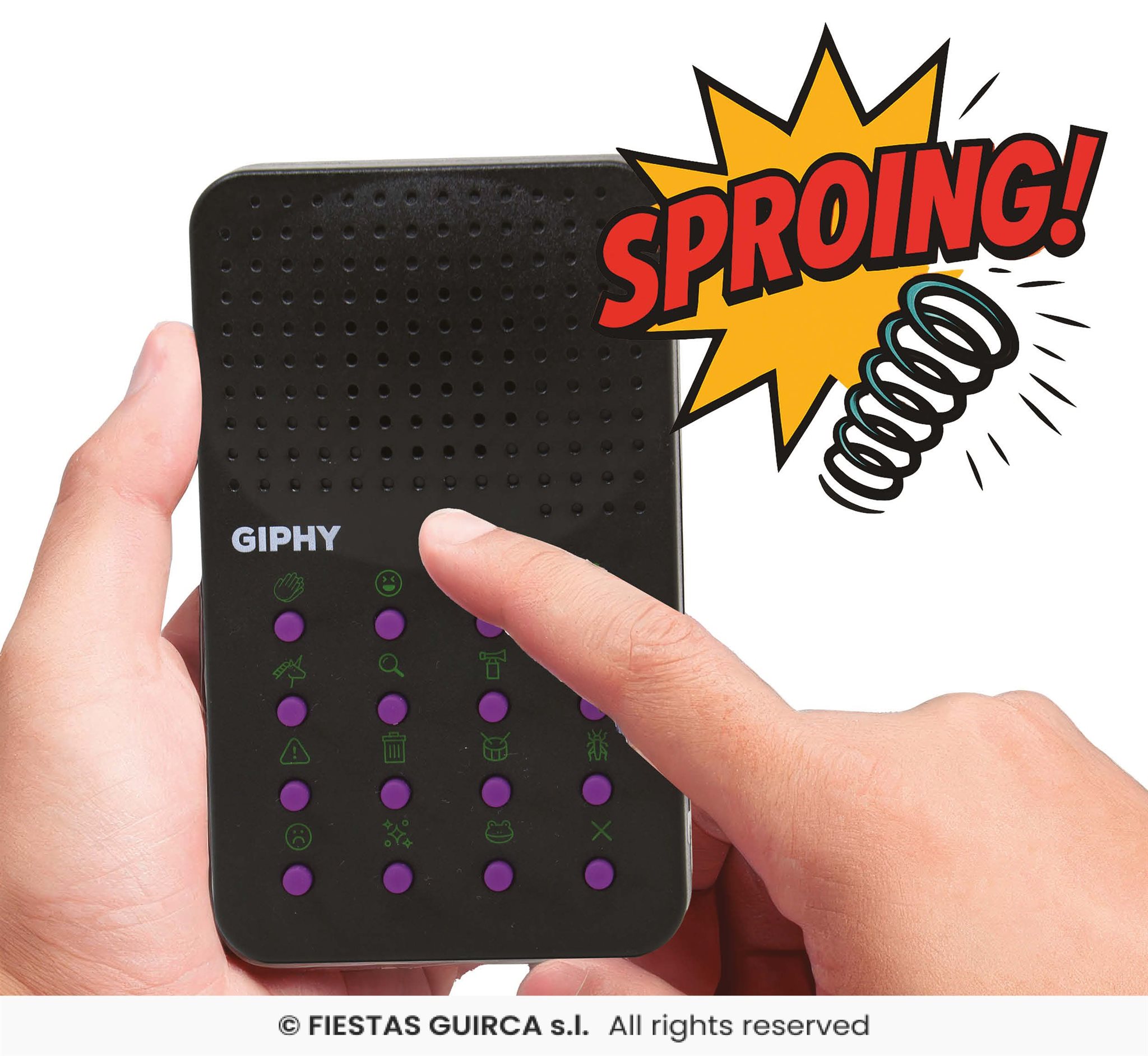 Speaker met geluidseffecten