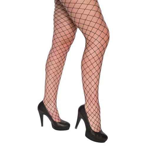 Netpanty zwart grof