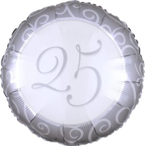 Folieballon 25 Jaar Jubileum