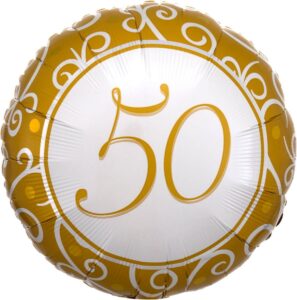Folieballon 50 Jaar Jubileum