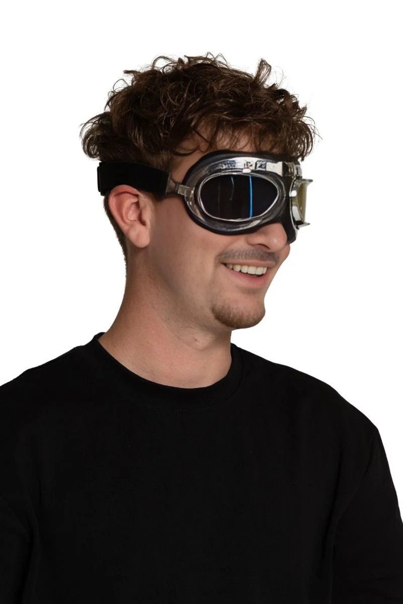 Piloten bril zilver
