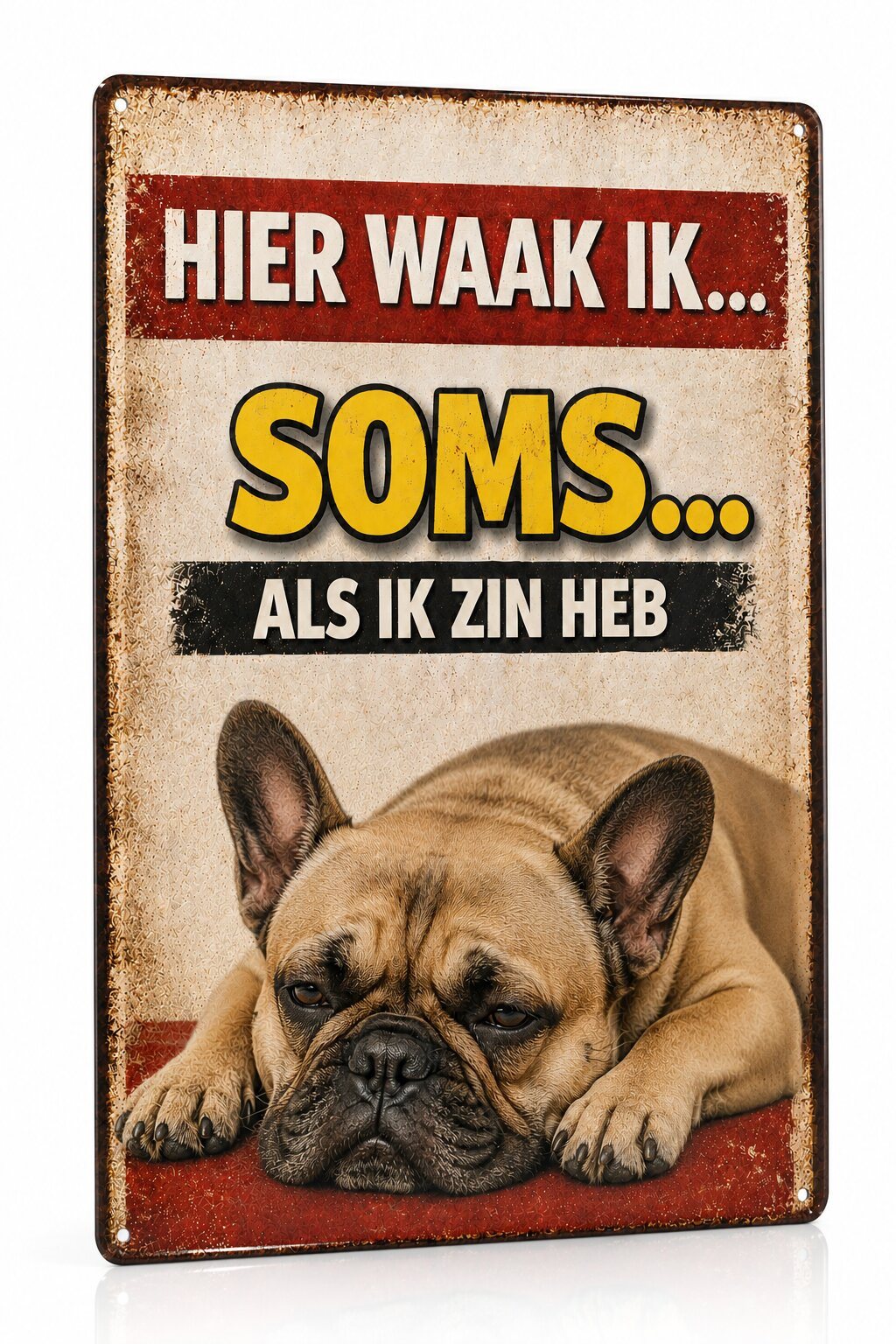 Hier Waak Ik... Franse Bulldog