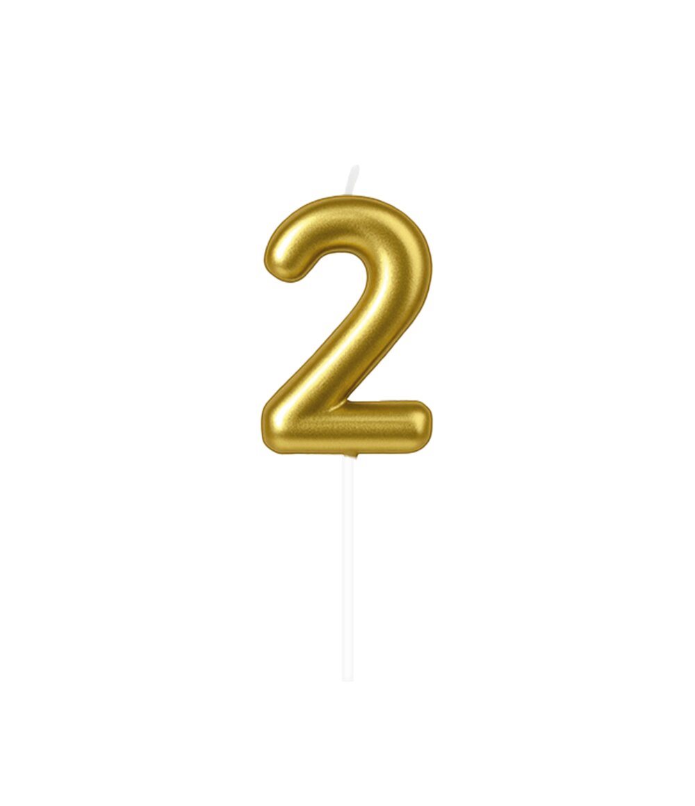 Cijferkaars 2 goud