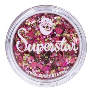 Chunky Glitter Pink Lady