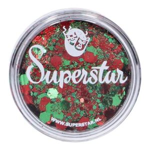 Chunky Glitter Red & Green