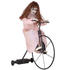 Cycling Cindy Animatronic