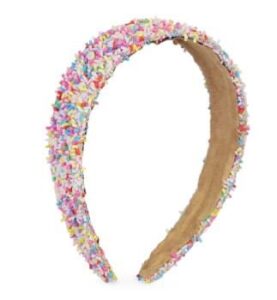 Haarband discodip en glitter