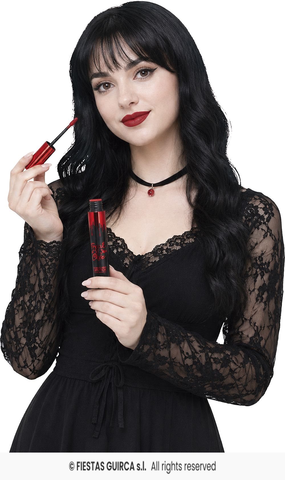 Lip gloss red matte