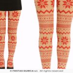 Panty kerst motief