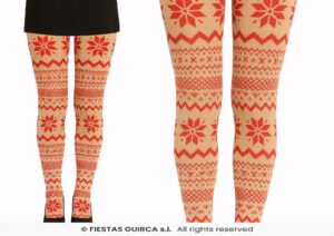 Panty kerst motief