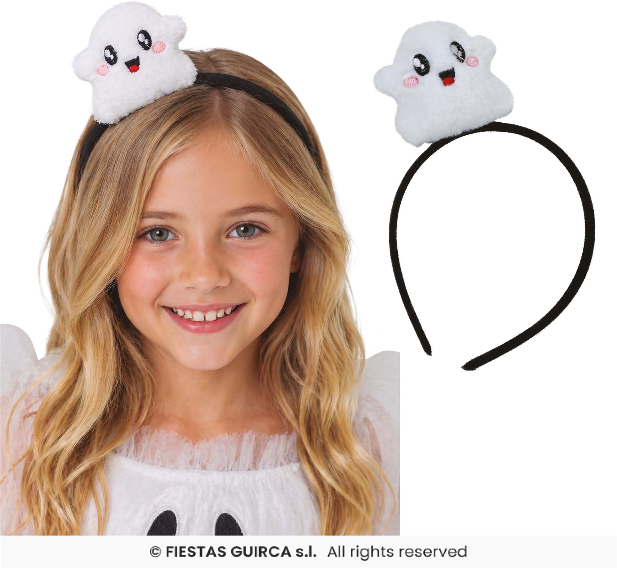 Plushe diadeem spook