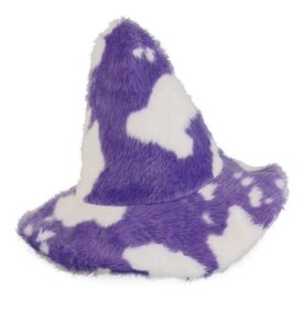 Plushe lila koeprint pet