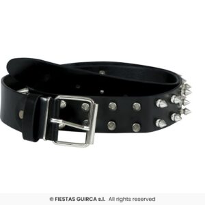 Punk riem met spikes