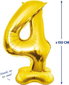 Staande XXL Cijferballon 4